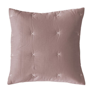 Blush Stitch Cotton Cushion