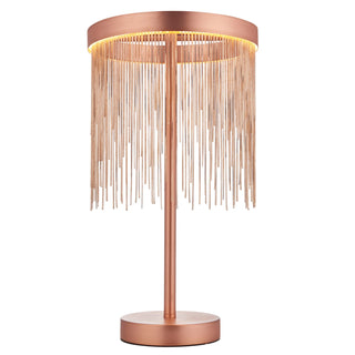Zelma 1 Table Lamp Brushed Copper - KC at HOME