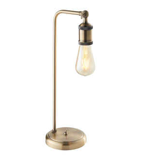 Hal Table Lamp Antique Brass - KC at HOME