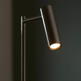 Dedicated Reader 1 Floor Lamp Satin Nickel - KC at HOME