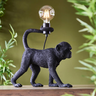 Capuchin 1 Table Lamp Black - KC at HOME