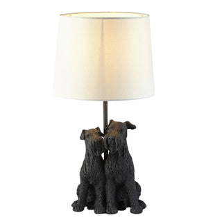 Schnauzer 1 Table Lamp Black - KC at HOME