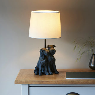 Schnauzer 1 Table Lamp Black - KC at HOME