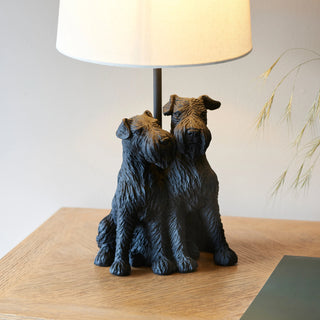 Schnauzer 1 Table Lamp Black - KC at HOME