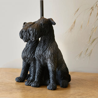 Schnauzer 1 Table Lamp Black - KC at HOME