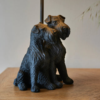 Schnauzer 1 Table Lamp Black - KC at HOME