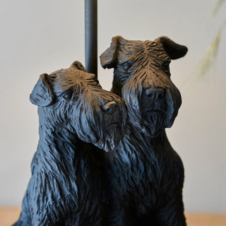 Schnauzer 1 Table Lamp Black - KC at HOME