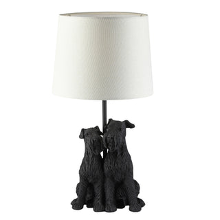 Schnauzer 1 Table Lamp Black - KC at HOME