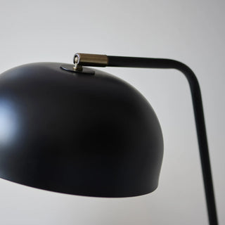 Brair 1 Table Lamp Matt Black & Antique Brass - KC at HOME