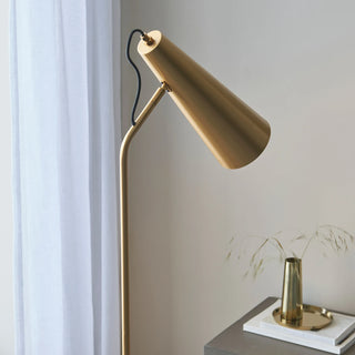 Karna 1 Floor Light Antique Brass - KC at HOME