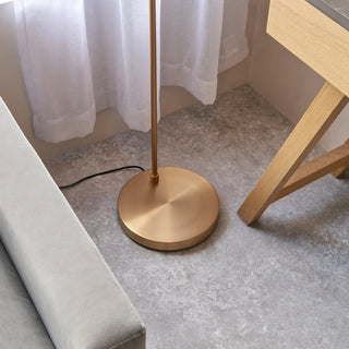 Karna 1 Floor Light Antique Brass - KC at HOME