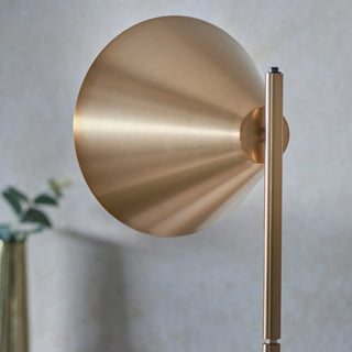 Cape Floor Light Antique Brass - KC at HOME