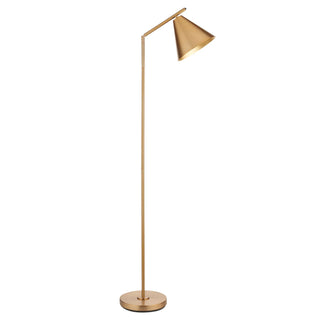 Cape Floor Light Antique Brass - KC at HOME