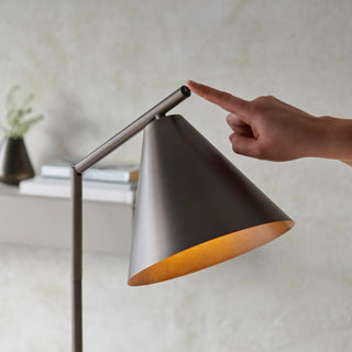 Cape Floor Light Antique Bronze - KC at HOME