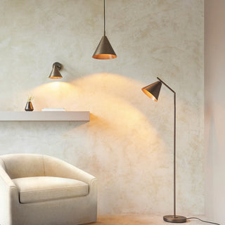 Cape Floor Light Antique Bronze - KC at HOME