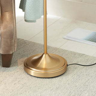 Classic Flexi Floor Lamp Brushed Aged Brass - KC at HOME