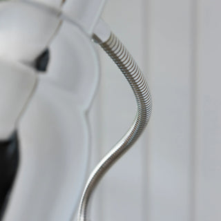 Classic Flexi Floor Lamp Bright Nickel - KC at HOME
