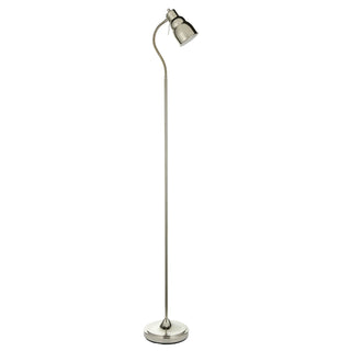 Classic Flexi Floor Lamp Bright Nickel - KC at HOME