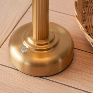 Bridport Rechargeable Table Lamp Warm Brass - KC at HOME