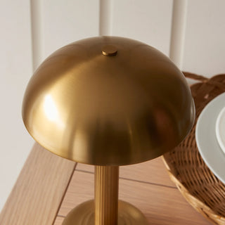 Bridport Rechargeable Table Lamp Warm Brass - KC at HOME