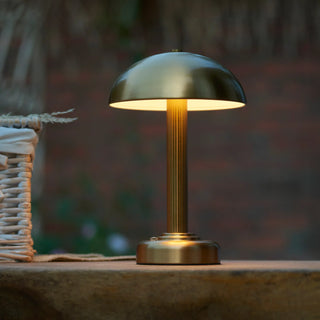 Bridport Rechargeable Table Lamp Warm Brass - KC at HOME