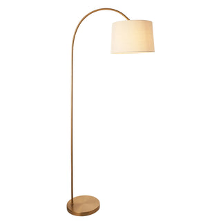 Carlson Floor Lamp Warm Brass - KC at HOME