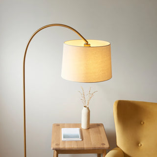 Carlson Floor Lamp Warm Brass - KC at HOME