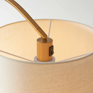 Carlson Floor Lamp Warm Brass - KC at HOME