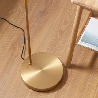 Carlson Floor Lamp Warm Brass - KC at HOME