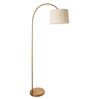 Carlson Floor Lamp Warm Brass - KC at HOME