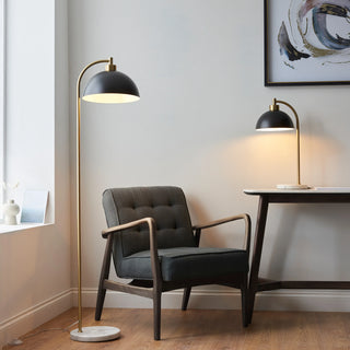Buchanan Table Lamp Matt Black - KC at HOME