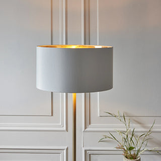 Highclere Floor Lamp Antique Brass - KC at HOME