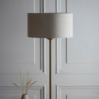 Highclere Floor Lamp Vintage Brass - KC at HOME