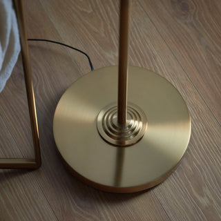 Highclere Floor Lamp Vintage Brass - KC at HOME