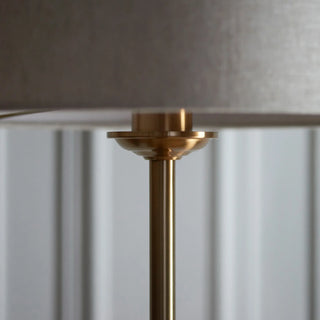 Highclere Floor Lamp Vintage Brass - KC at HOME