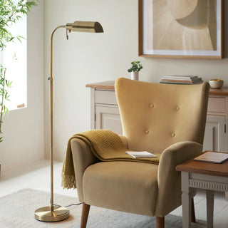 Pharmacy 1 Floor Lamp Antique Brass - KC at HOME