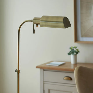 Pharmacy 1 Floor Lamp Antique Brass - KC at HOME