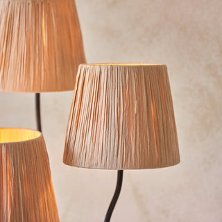 Wriggle 3 Floor Lamp Matt Black - KC at HOME