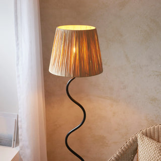 Wriggle 1 Floor Lamp Matt Black - KC at HOME
