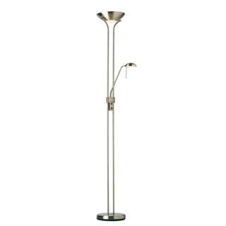 Rome Floor Lamp Antique Brass - KC at HOME