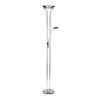 Rome Floor Lamp Chrome - KC at HOME