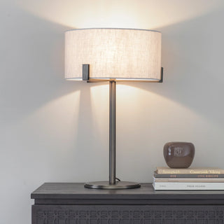 Hayfield Table Lamp Bronze/Natural - KC At Home