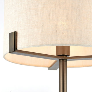 Hayfield Table Lamp Bronze/Natural - KC At Home
