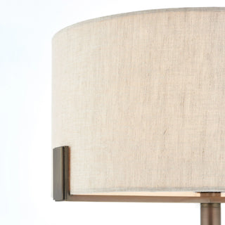 Hayfield Table Lamp Bronze/Natural - KC At Home