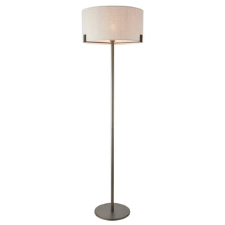 Hayfield Floor Lamp Bronze/Natural - KC at HOME