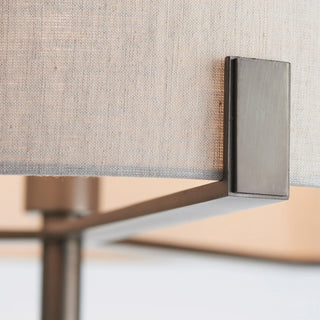 Hayfield Floor Lamp Bronze/Natural - KC at HOME