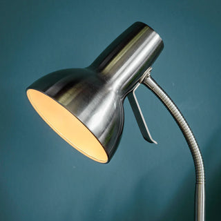 Amalfi Floor Lamp Nickel - KC at HOME