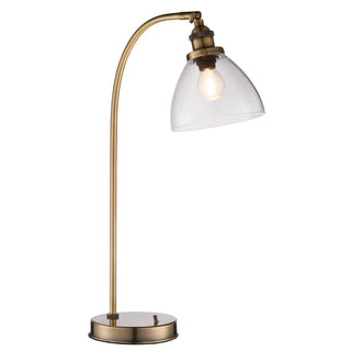 Hansen Table Lamp Antique Brass - KC at HOME