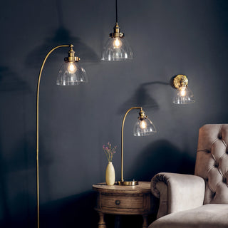 Hansen Table Lamp Antique Brass - KC at HOME