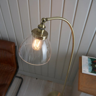 Hansen Floor Lamp Antique Brass - KC at HOME